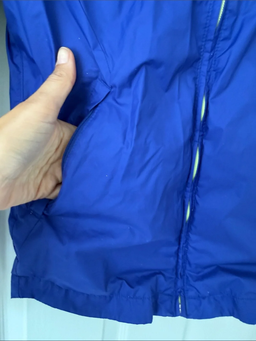 Columbia Kids Blue and Gray Hooded Jacket